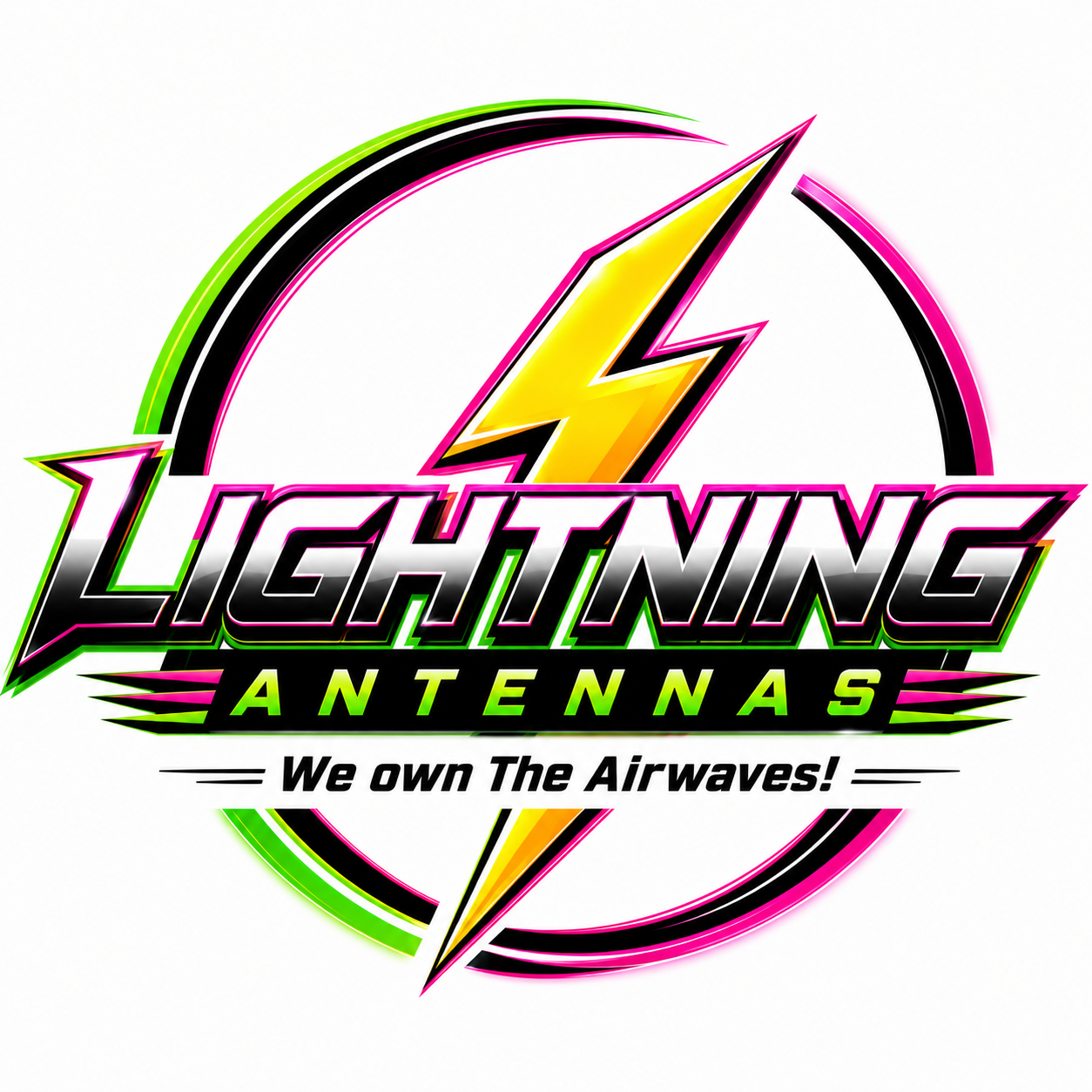 We own the airwaves, Lightning Antennas